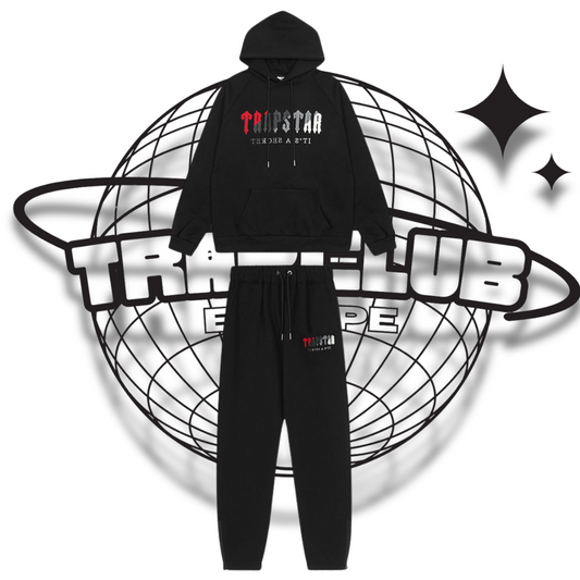 Trapclub x Trapstar Decoded Chenille Red-Grey Type